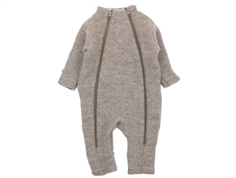 Joha sesame melange jumpsuit merino wool  